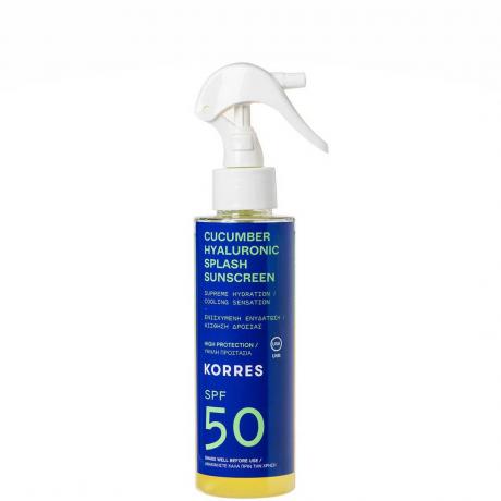 Korres Concombre Hyaluronic Splash Crème Solaire FPS 50