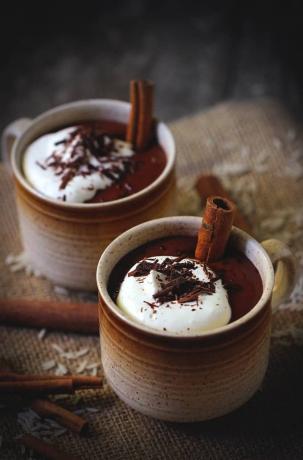 Horchata varm chokolade opskrift