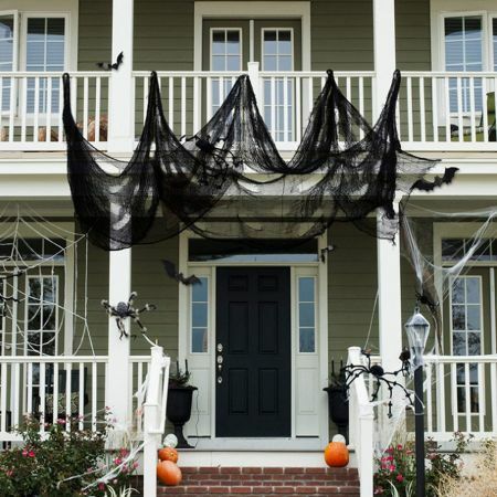 Joyjoz halloween strašidelný hadřík, strašidelný strašidelný halloween dekorace venkovní