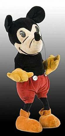 Walt Disney Steiff Mickey Mouse muñeca de juguete