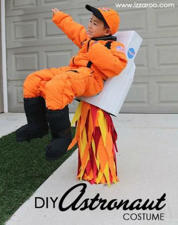 DIY kostým astronauta