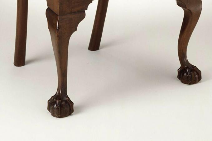 Lesene kroglične in krempljeve noge