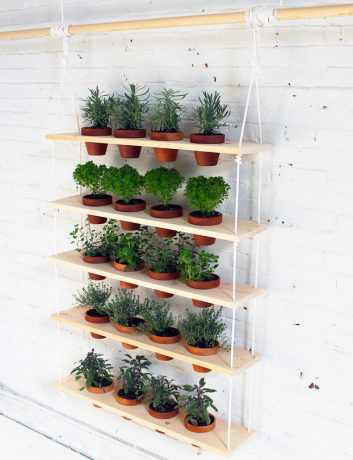 DIY hangende plantenbak