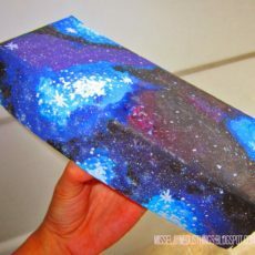 Оберточная бумага галактика своими руками