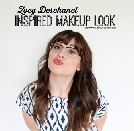 8 make -upů inspirovaných Zoey Deschanel