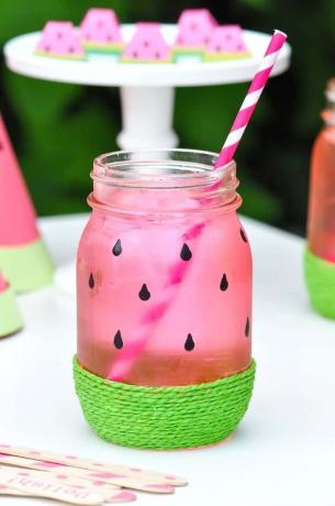 Čaše za staklenke od lubenice