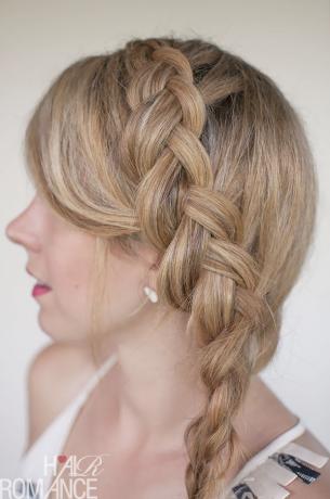 Hair-Romance-neu-niederländische-Meerjungfrau-Seite-Zopf-Tutorial