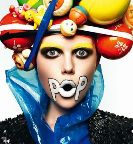 pop art make -up diy