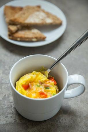 Recept voor westerse omeletmok