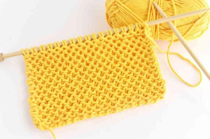 Honeycomb Stitch Knitting -näyte