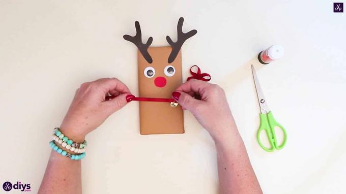DIY sobí dárkové balení na vánoční zábal luk