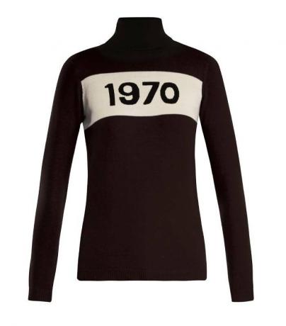 Bella Freud 1970. gada džemperis ar rullīti