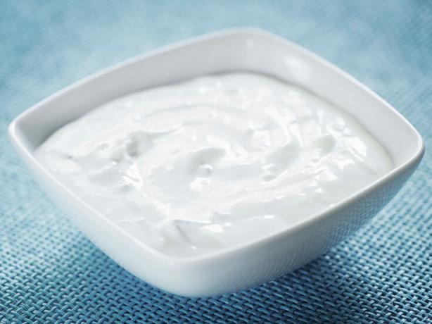 Mascarilla de yogur