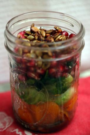 Herbst-Einmachglas-Salat-Rezept