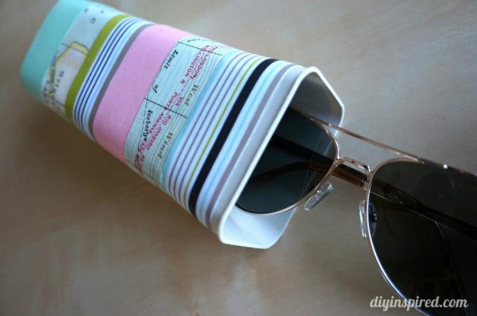 Sonnenbrillenetui für Getränkemixbehälter