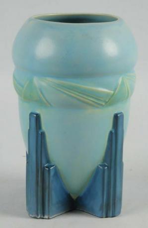 Roseville Pottery Futura " Rakétahajó" váza