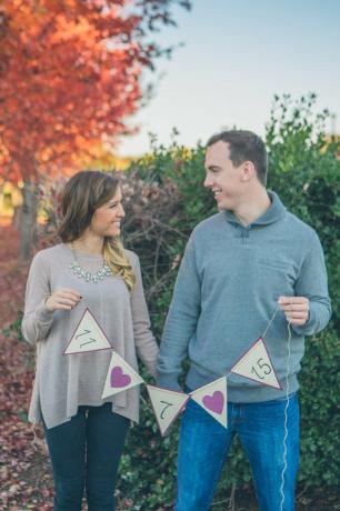 Diy save the date foto's
