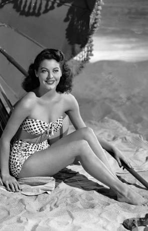 Ava Gardner Bikini de los años 40