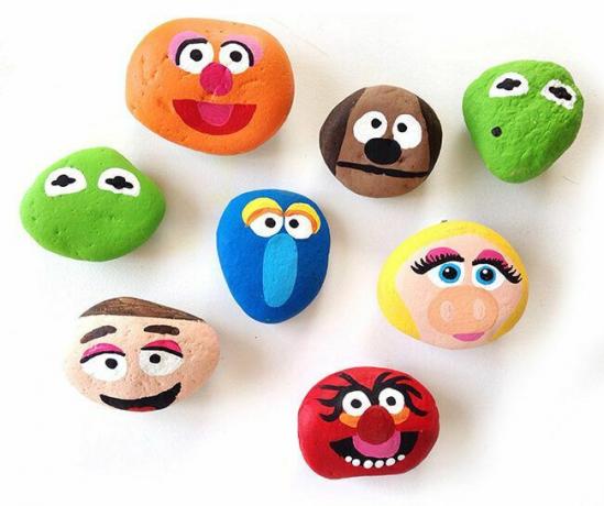 Рисуване на Muppet Rocks