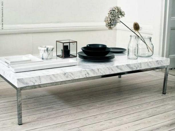 DIY marmoripöytä