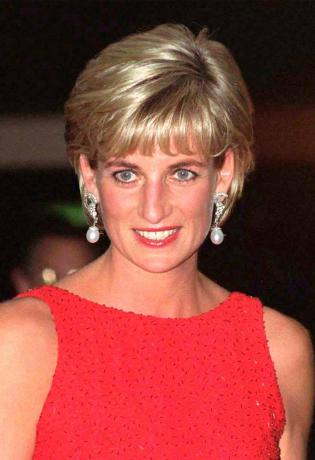 Os melhores looks de beleza da princesa Diana: lábios ousados