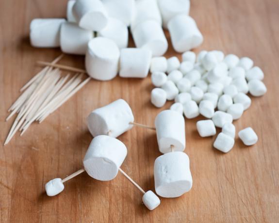 Rzeźby 3d marshmallow