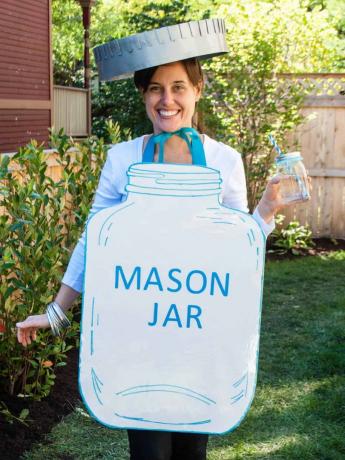Costum de bricolaj mason jar
