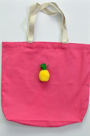 Aloha torbica za nošenje vse skupaj dodajte lepilo za ananas