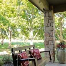 DIY Holz-Veranda-Schaukel