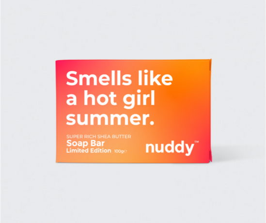 Nuddy Hot Girl vasaros muilo juostelė