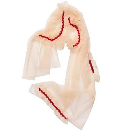 H&M x Simone Rocha geappliqueerde sjaal