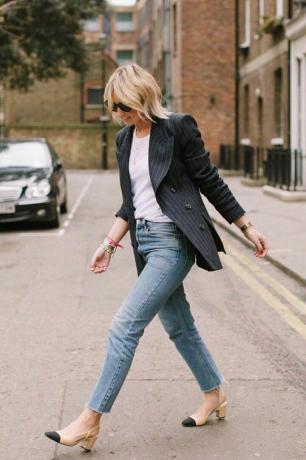 As escolhas de compras de Emma Thatcher: jeans de grife