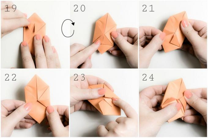 origami veepommi juhised