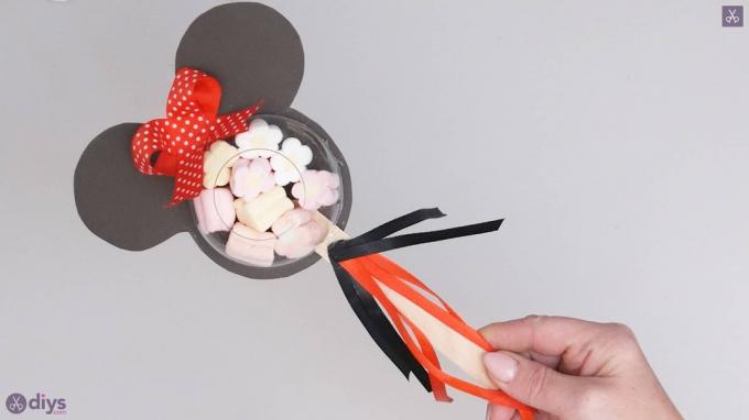 Suport bomboane DIY Minnie Mouse