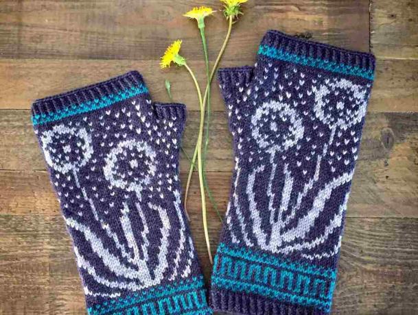 Wishmaker Mitts Knitting Pattern