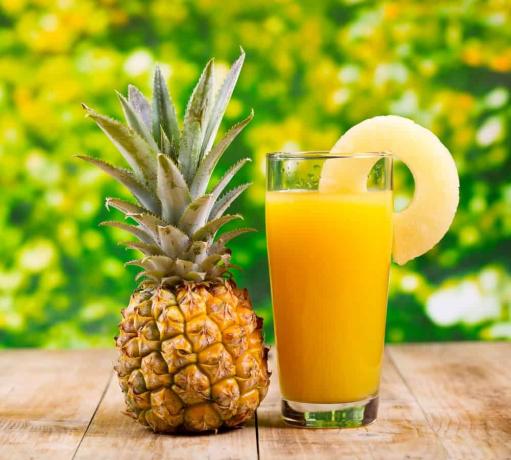 Recept za sok od ananasa