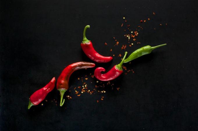 Jak rozmrazit pálivou papriku