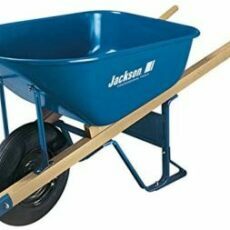 Ames -yhtiöt " Jackson" Blue Wheelbarrow