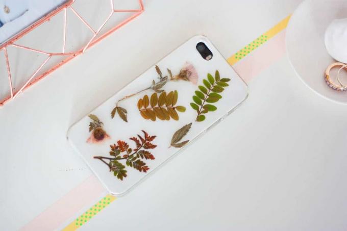 Botanische iphone case diy set1