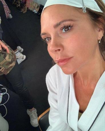 Anastasia Beverly Hills Brwi: Victoria Beckham za kulisami