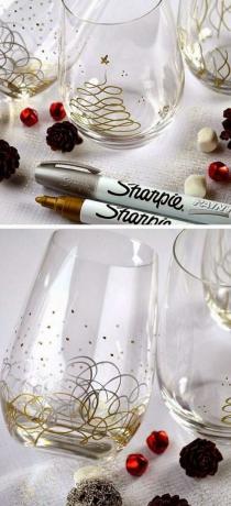 „Sharpie“ dažų rašiklio akiniai