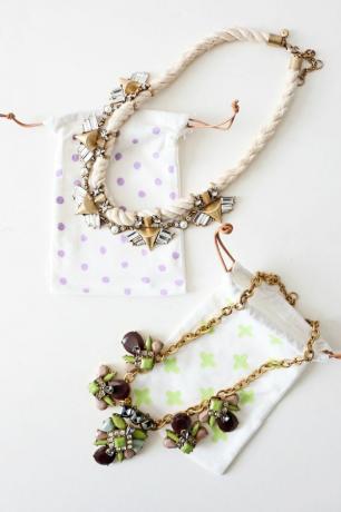DIY šperky tašky ručne
