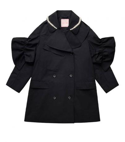 Oversized A-Line kabát H&M x Simone Rocha