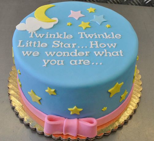 Twinkle twinkle φύλο αποκαλύπτει τούρτα