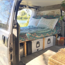 Diy kofferbak bed voor auto kamperen