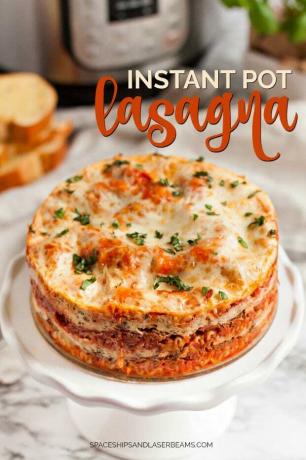 Natychmiastowy przepis na lasagne pot