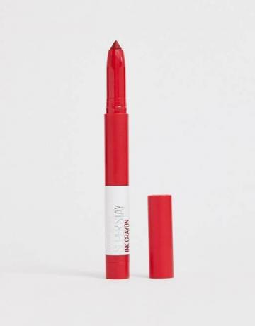 Geriausi ASOS grožio produktai: „Maybelline Superstay Matte Ink Crayon“ lūpų dažai