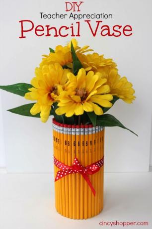 Vase à crayons bricolage