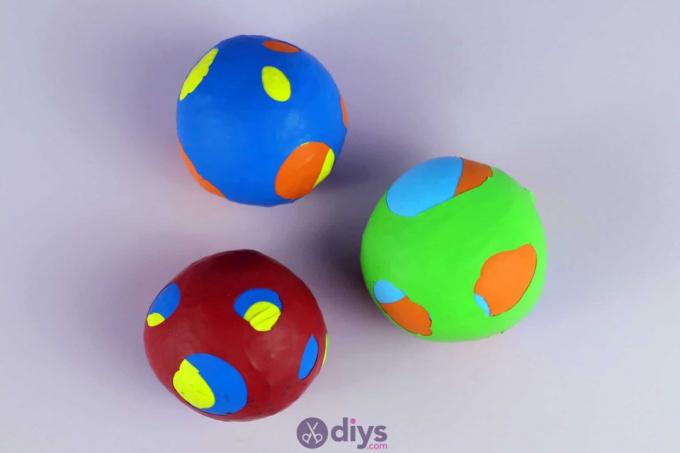 Diy juggling ბურთები craft