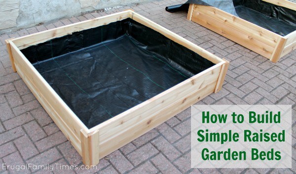 Hur man bygger sina egna enkla upphöjda trädgårdsbäddar